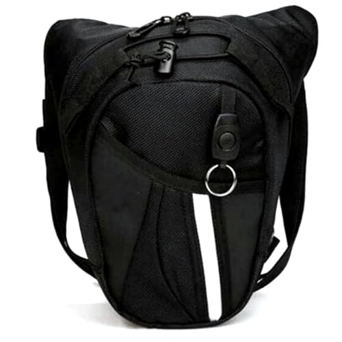 Motorradtasche Herren Nylon Fanny Bag Motorrad Beintasche Fanny Bag Militär Motorrad Lustige Sling Bag Fanny Bag Motorrad Rücksitztasche von VINCTV