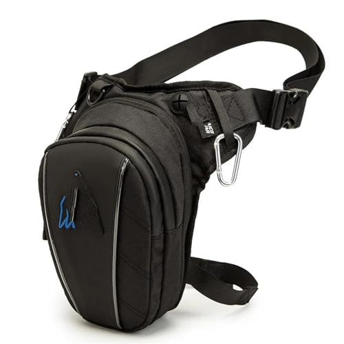 Motorradtasche Motorrad Bein Tasche Männer Frauen Große Kapazität Motorrad Reiten Reise Multifunktions Ausrüstung Gepäck Reiten Taille Taschen (Color : Blue) von VINCTV