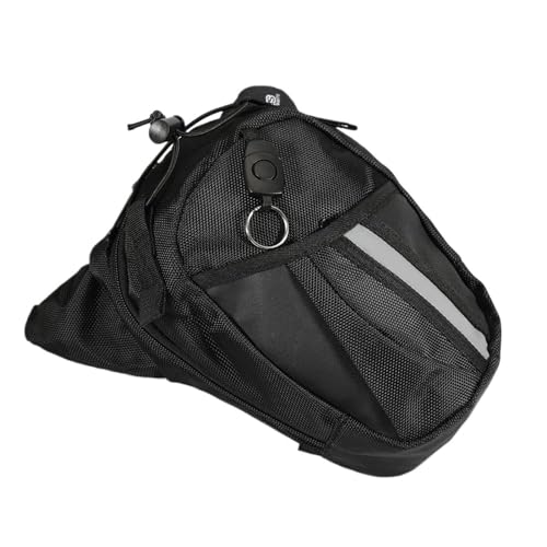 Motorradtasche Motorradtasche wasserdichte Hüfttasche Herren Oberschenkel Canvas Gürtel Outdoor Motorrad Herren Verstellbare Beintasche Motorradtasche von VINCTV