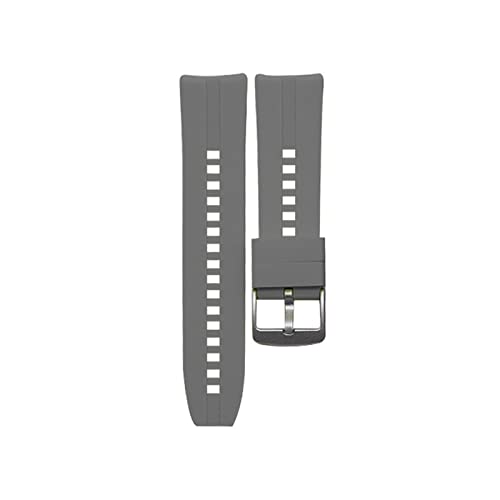 VISIYUBL 22mm Silikon wasserdicht Anti-Fall Sport Ersatz-Handgelenkband for Huawei-Uhr GT2 GT 2 46 mm Mode-Uhr-Riemen 11 Farbe (Color : 11) von VISIYUBL