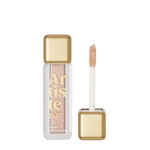 Vivienne Sabo -Liquid Eyeshadow Artiste 24/7 (Schimmert mit goldenem Glitzer) von VIVIENNE SABO