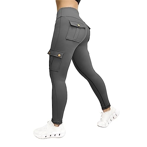 VJGOAL Limited Time Deals Today Jogginghose Damen Lang Weiße Hose Damen Schlank Bauchtanz Kostüm Damen Größen Xs Bis 5xl Push Up Leggings Elegant Sport Oberteile Damen Today's Deals Warehouse Deals XS von VJGOAL