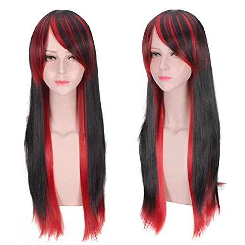 AniColorful Pony Cosplay Wigs Fake Heat Resistant Synthetic Hair Purple Blue Halloween Christmas Wigs 娨 One Size Pl-821 von VLEAP