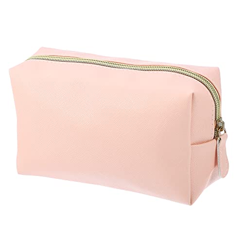 VOCOSTE PU Leder Schminktasche Kosmetik Reise Taschen Koffer Große Pinsel Organizer Tasche Kulturbeutel für Frauen Größe M Rosa von VOCOSTE