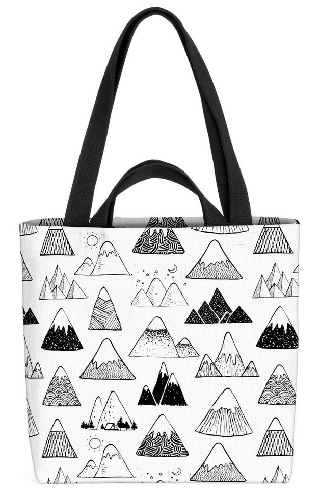 VOID Henkeltasche (1-tlg), Skandinavische Berge Design Skandinavische Berge Design Kinder Kinder von VOID