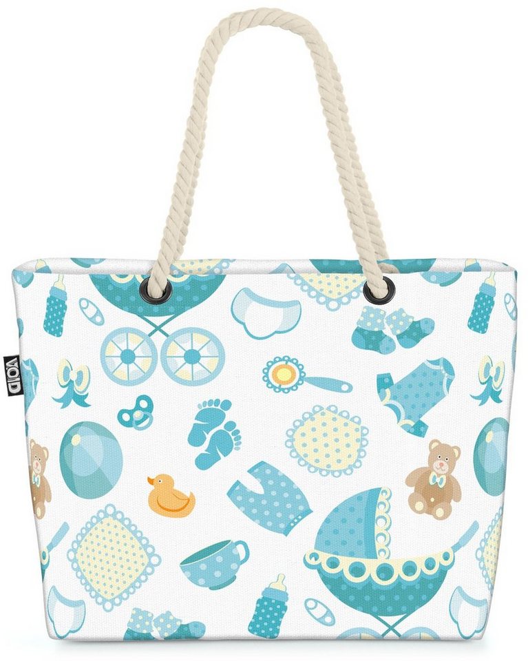 VOID Strandtasche (1-tlg), Babywagen Spielzeug Beach Bag Bär Baby Kinderwagen Babyzimmer Kinder Zimmer von VOID