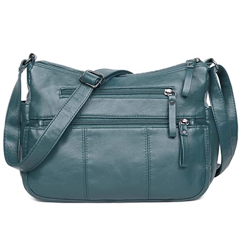 VOLGANIK ROCK Umhängetasche Damen, PU Leder Schultertasche Mehrere Taschen Handtasche Damentasche Damenhandtasche Sanft Lederhandtaschen für frauen VOLGANIK ROCK Umhängetasche Damen, PU Leder Schultertasche Mehrere Taschen Handtasche Damentasche Damenhandtasche Sanft Lederhandtaschen für frauen von VOLGANIK ROCK