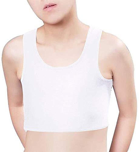 VUCDXOP Unisex Tank Top Korsetts, Buckle Atmungsaktive Trans Tank Top Brust Binder Tomboy Cosplay Body Shaper Korsetts Weste von VUCDXOP