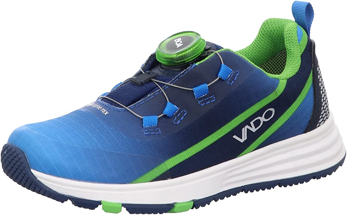 unisex Jungen Halbschuhe blau 33 von Vado