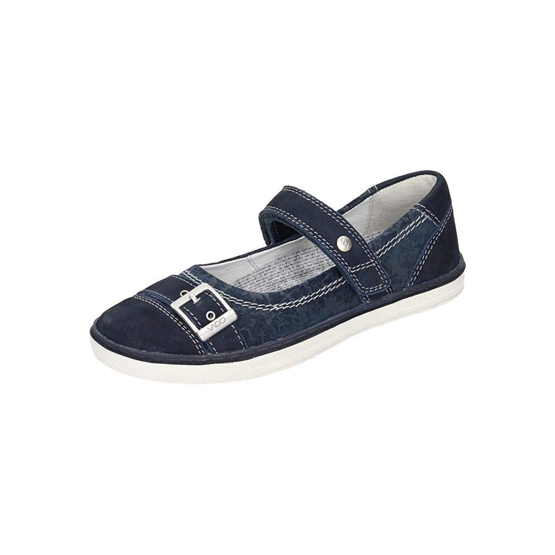 unisex Mädchen Halbschuhe blau 31 von Vado