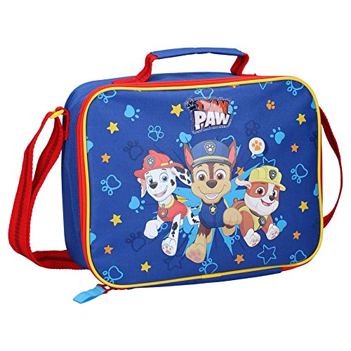 Vadobag Unisex Kinder Brotzeit-Tasche, Paw Patrol Rucksack, rot von Vadobag