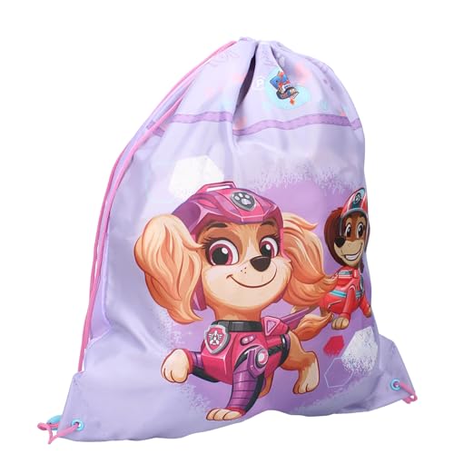 Vadobag Unisex Kinder Girl Pup Power, Paw Patrol Turnbeutel, rot von Vadobag