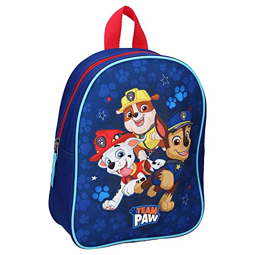 Vadobag Unisex Kinder Pups Rule 28cm, Paw Patrol Rucksack, rot von Vadobag