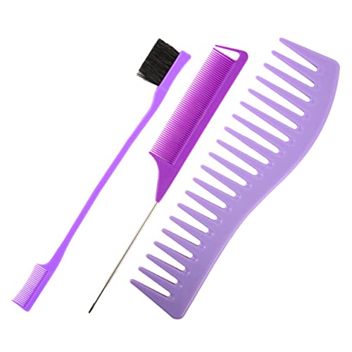Vaguelly 2 Sätze 6 Stück Kamm Rosenhaarprodukte Männer kämmen große Haarspangen Lockenstab Shampoo Stifte haarschneideschere set hairbrush Friseurlieferungen Friseurkämme Plastik Violett Vaguelly 2 Sätze 6 Stück Kamm Rosenhaarprodukte Männer kämmen große Haarspangen Lockenstab Shampoo Stifte haarschneideschere set hairbrush Friseurlieferungen Friseurkämme Plastik Violett von Vaguelly