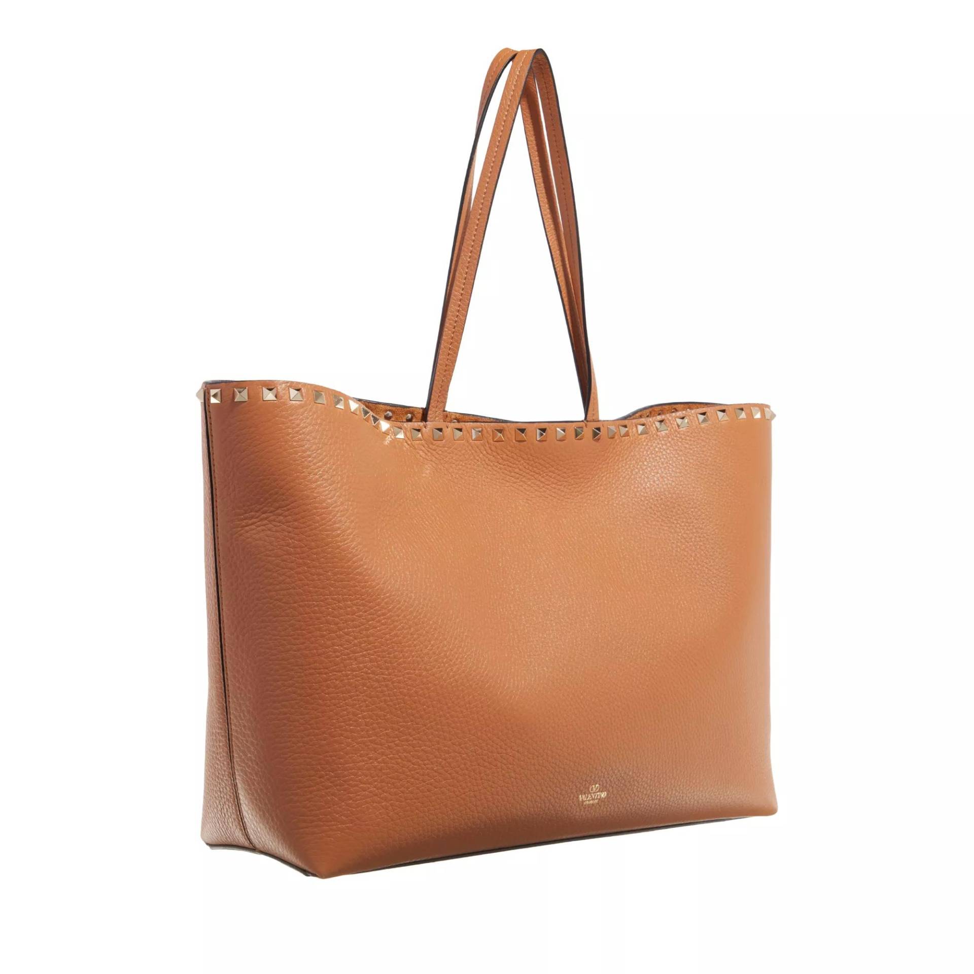 Valentino Garavani Tote - Tote Rockstud - Gr. unisize - in Braun - für Damen von Valentino Garavani