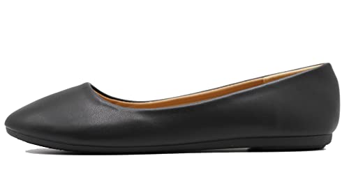 Van Der Rich ® - Ballerinas Bequeme mit Größen 36-41EU - Damen (Schwarz, 39) von Van Der Rich