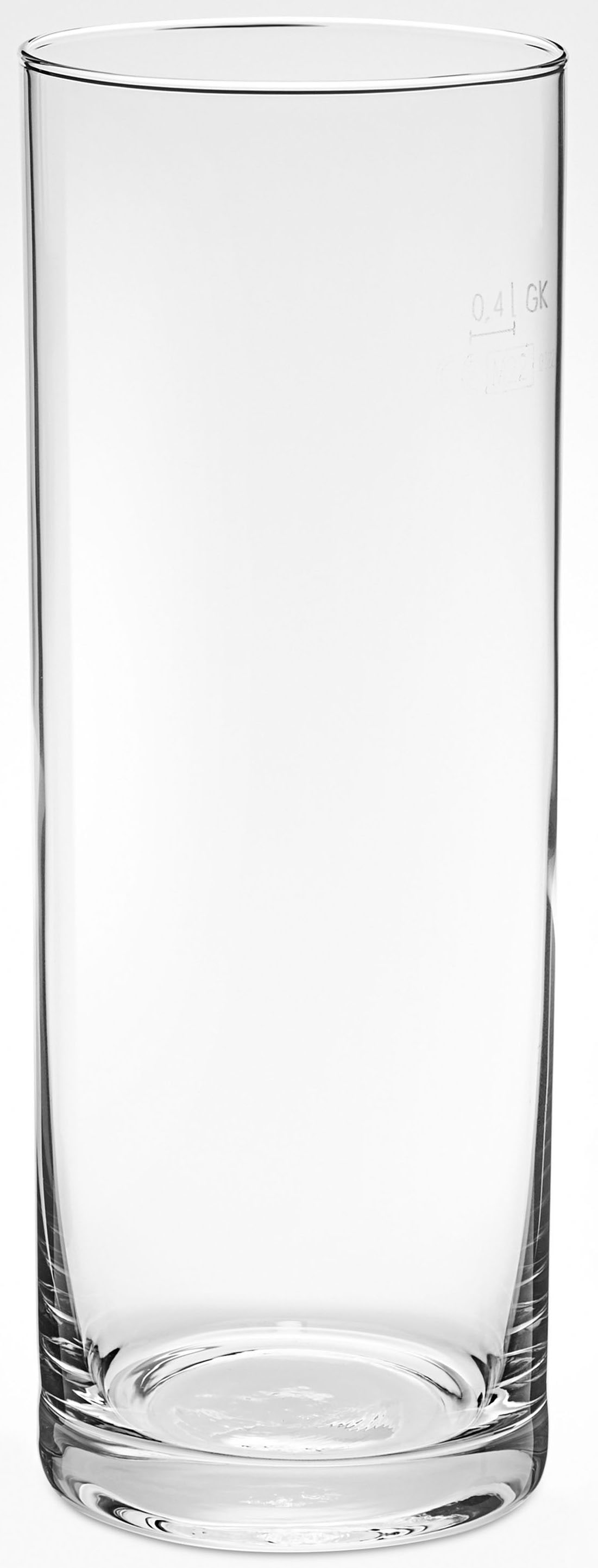 van Well Bierglas "Bierstange", (Set, 12 tlg., 12 Bierstangen 0,4l) von Van Well