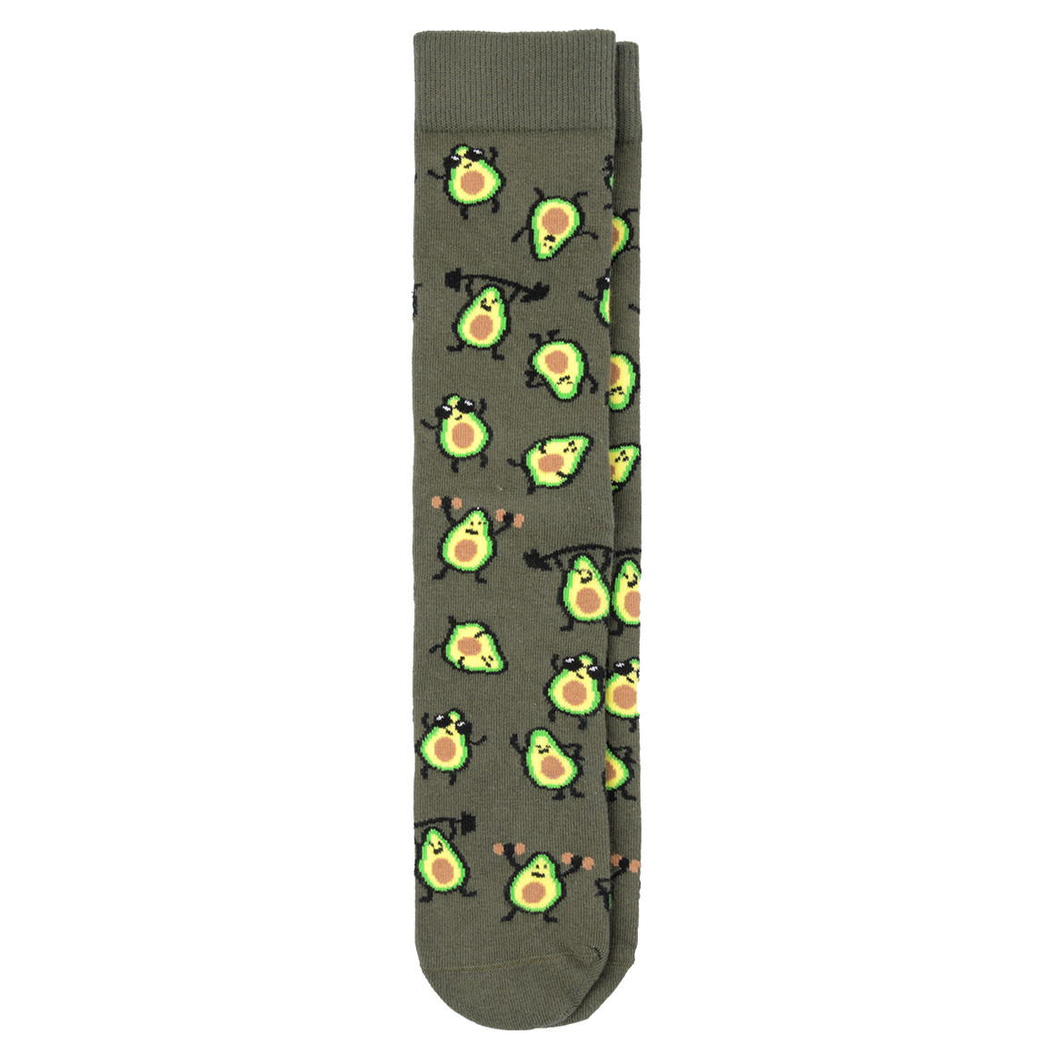 1 Paar Herren Socken mit Avocado-Motiven 1 Paar Herren Socken mit Avocado-Motiven von VanVaan