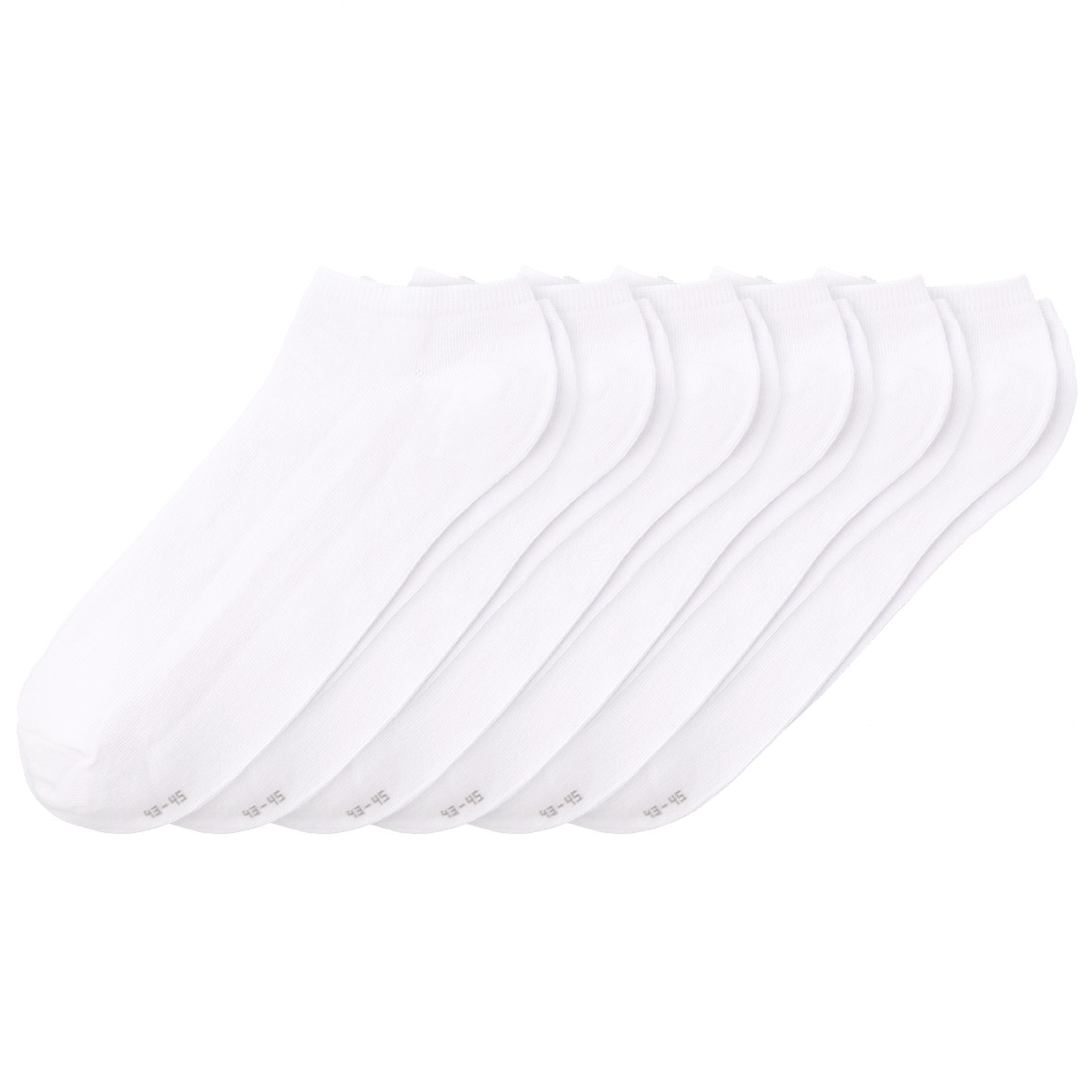 6 Paar Herren Sneaker-Socken unifarben 6 Paar Herren Sneaker-Socken unifarben von VanVaan