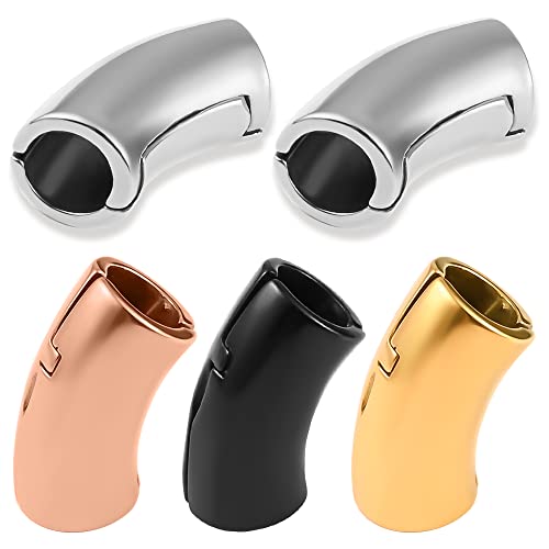 Vankula Ohr Gewichte Flesh Ear Weights Hangers ohrlobe Manschette Edelstahl für männer damen Ohrpiercing Gestreckte Schmuck 16mm(5/8") Schwarz von Vankula