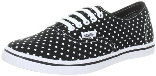 Vans Authentic Lo Pro VQES6B5, Unisex - Erwachsene Klassische Sneakers, Schwarz ((Polka Dot) Black/True White), EU 38.5 (US 6.5) von Vans