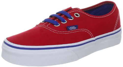 Vans Authentic VQER6M3, Unisex - Erwachsene Klassische Sneakers, Rot (True red/True Blue), EU 38.5 (US 6.5) von Vans