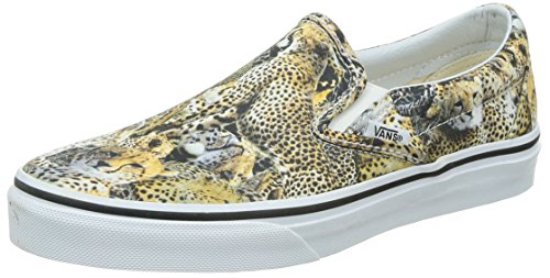 Vans Classic Slip On, braun - beige - schwarz, 35 EU von Vans