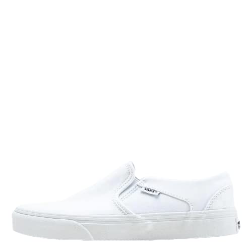 Vans Damen Asher Sneaker, Weiß ((Checkerboard) White/White W51), 35 EU von Vans