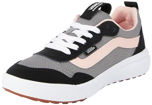 Vans Damen Range EXP Sneaker, POP Grey/Black/PINK, 36 EU von Vans