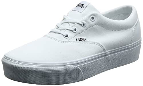 Vans Damen Doheny Platform Sneaker, Weiß ((Canvas) White 0RG), 40.5 EU von Vans