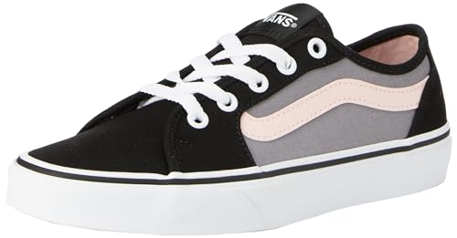 Vans Damen Filmore Decon Sneaker, POP Grey/Black/PINK, 41 EU von Vans