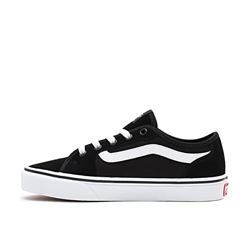 Vans Damen Filmore Decon Suede/Canvas Sneaker, Suede Canvas Black White, 42.5 EU von Vans