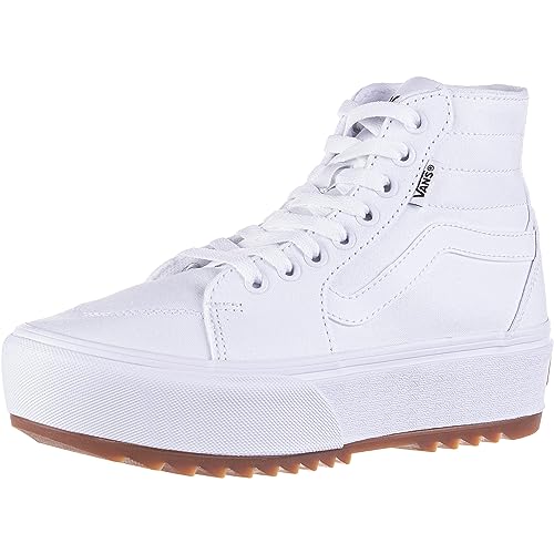 Vans Damen Filmore Hi Tapered Platform ST Sneaker, Canvas White, 41 EU von Vans