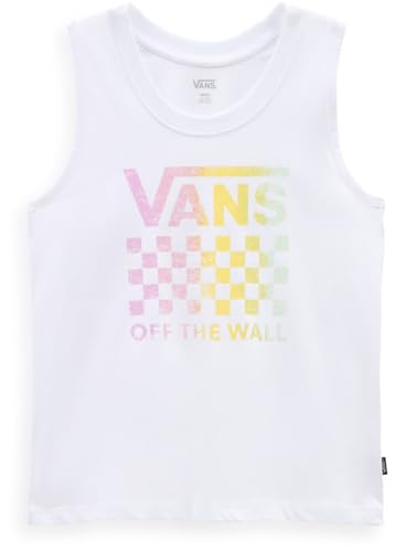 Vans Damen Lock Box Tank Tanktop, weiß, Large von Vans