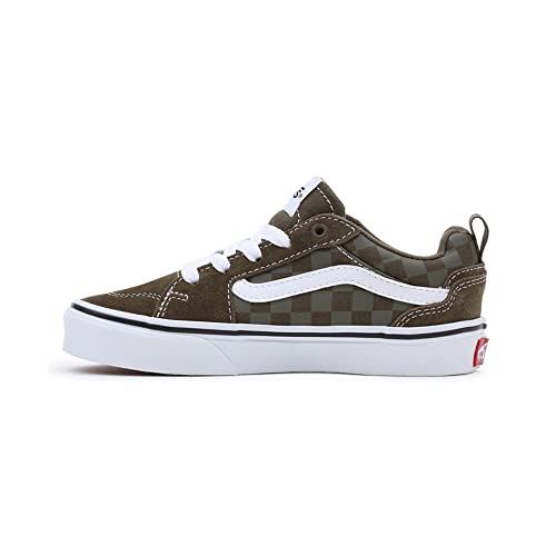 Vans Filmore Sneaker, Tonal Check Dark Olive, 32 EU von Vans