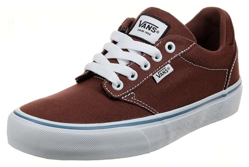 Vans Herren Atwood Deluxe Sneaker, Canvas Root Beer, 40 EU von Vans