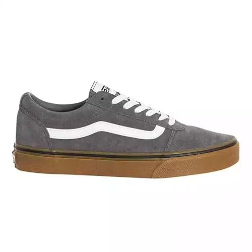 Vans Herren Ward Sneaker, Suede Pewter/Gum, 40 EU von Vans