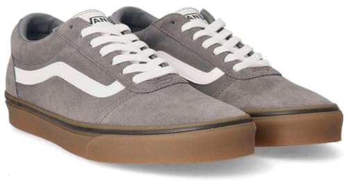 Vans Herren Ward Sneaker, Suede Pewter/Gum, 41 EU von Vans