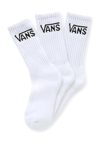 Vans Herren Crew (Us 9-13, 3-Pack) Socken, weiß, Einheitsgröße von Vans