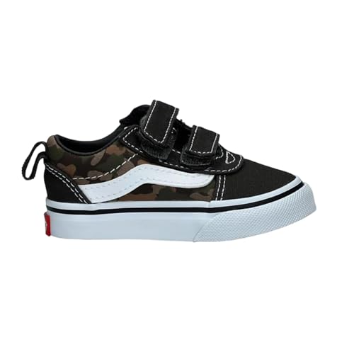 Vans Jungen Unisex Kinder Ward Sneaker, Camouflage Black/White, 24 EU von Vans