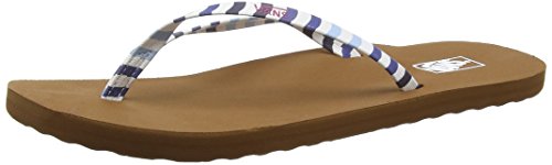 Vans Malta Print, Damen Zehentrenner, Blau (aloha Summer/skyway), 37 EU von Vans