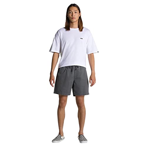 Vans - Range Salt Wash Relaxed Elastic Short Asphalt - Kurze Bermuda für Herren, grau, XL von Vans