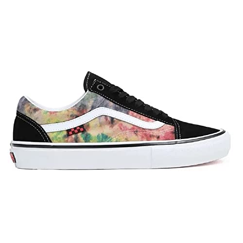 Vans Skate Old Skool Schuh 2023 tie-dye Terry Black/Multi, 44.5 von Vans