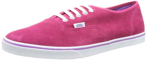 Vans U AUTHENTIC LO PRO (SUEDE) BRGHT R VT9NAJ4, Unisex-Erwachsene Sneaker, Pink (BLACK), EU 41 (US 8.5) von Vans