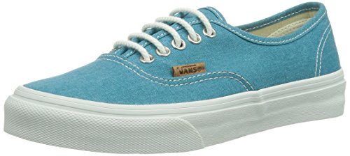 Vans Unisex-Erwachsene U Authentic Slim Low-Top, Blau ((Washed) CapriBr/DYK) von Vans