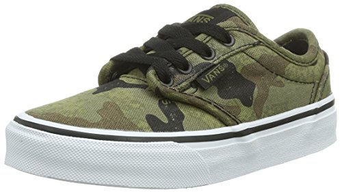 Vans Unisex-Kinder Y Atwood Low-Top, Mehrfarbig ((Camo) Army/bla / DD1) von Vans