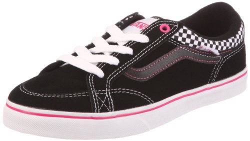 Vans W Aubree Slim (Check) Black/w VNJR26V, Damen Sneaker, Schwarz ((Check) Black/White/pink), EU 36.5 (US 6.5) von Vans