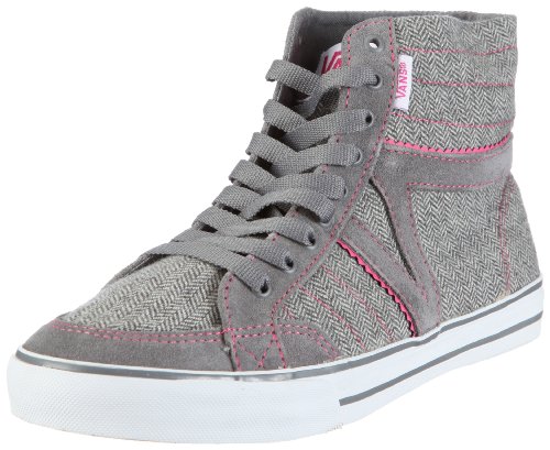 Vans W Corrie HI (Hbone) Gry/pink VKWLL9D, Damen Sneaker, Grau (Herringbone) Grey/pink, EU 38 von Vans