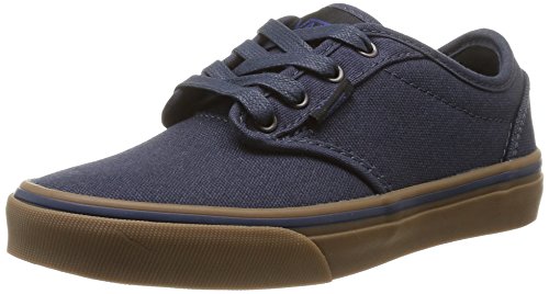 Vans Y Atwood, Damen Sneaker Blau Bleu (10 Oz Canvas Navy/Gum) 33 von Vans