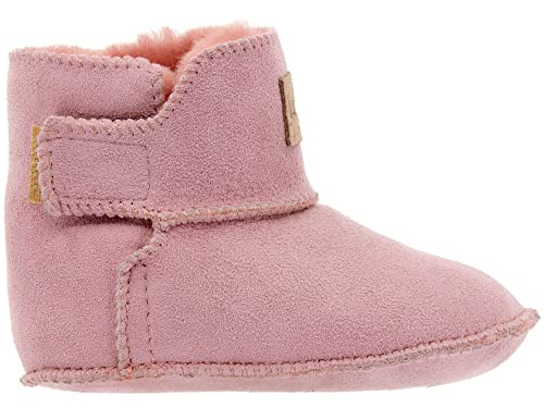 Vanuba - Kinder Hausschuhe Kiko 16 EU, Lammfell Winterschuhe, Baby Schuhe, Junge und Mädchen, Echtleder, Handgefertigt, Warme - Rosa von Vanuba